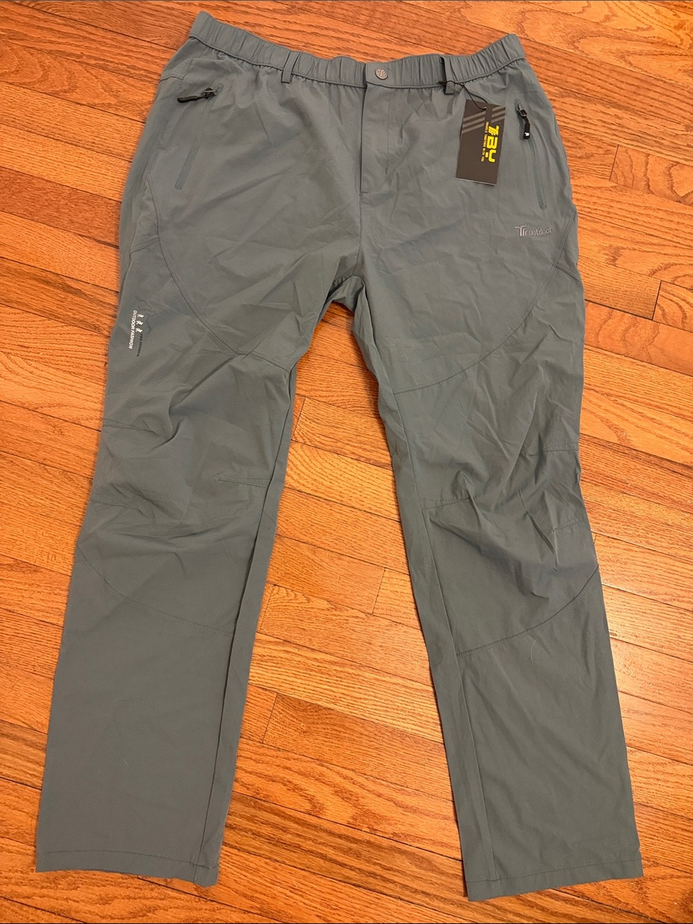 Men's Lightweight Cargo hiking outdoor Pants - Gray